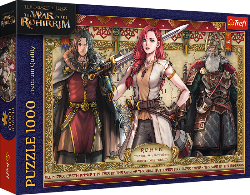 Купити Пазли (8 +) Trefl Володар перснів: Війна Рохіррим 1000 ел. (09375) - Фото 1 Пазли (8 +) Trefl Володар перснів: Війна Рохіррим 1000 ел. (09375) - Фото 1