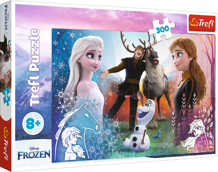 Пазлы (8+) Trefl Frozen Волшебное время 300 эл. (30062) - Фото 1