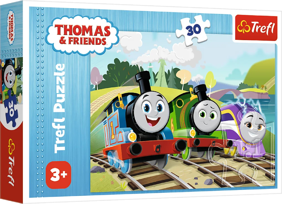Пазли (3-4 роки) Trefl Tomas&friends  Щасливий Томас 30 ел. (82941) - Фото 1