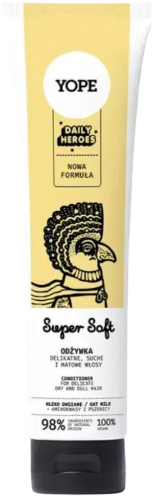 Бальзам для волосся Yope DAILY HEROES SOFT CONDITIONER OAT MILK 170 мл (5900168900011) - Фото 1