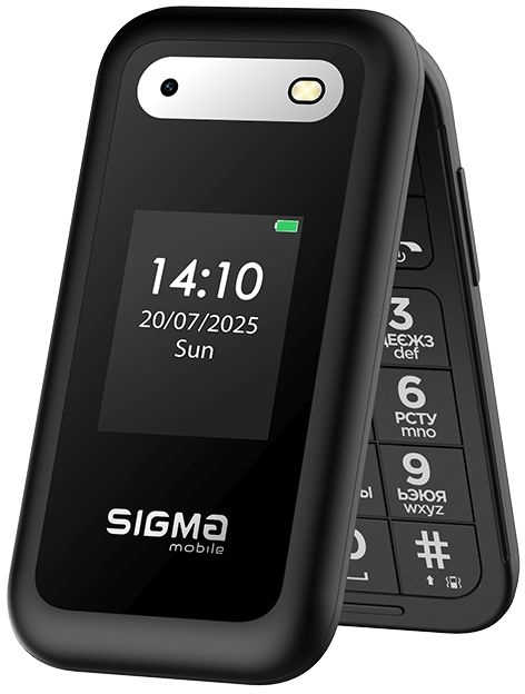 Мобильный телефон Sigma mobile X-style 281 CLIK Black - Фото 1