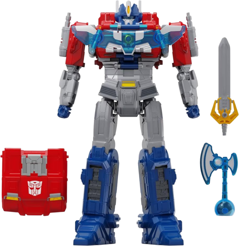 Машинка-трансформер Hasbro Power Flip Optimus Prime Orion Pax Трансформеры: Новое поколение (F9209) - Фото 1