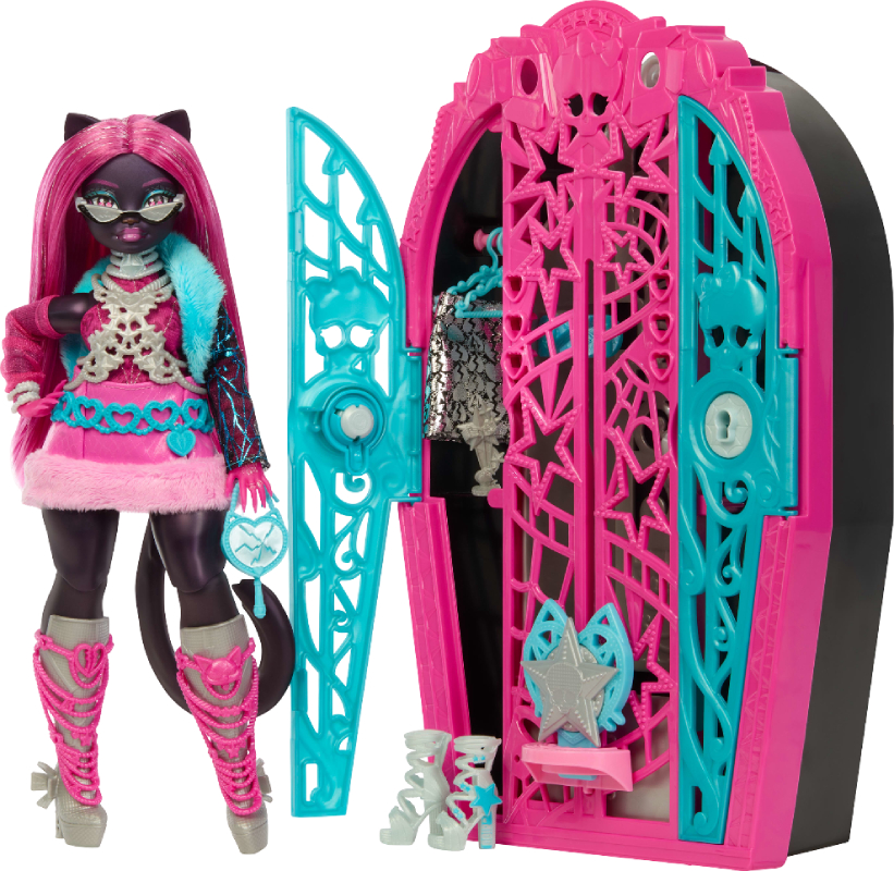 Лялька Monster High Таємниці Жахлівуда Жахо-секрети Кетті Нуар (JBG82) - Фото 1