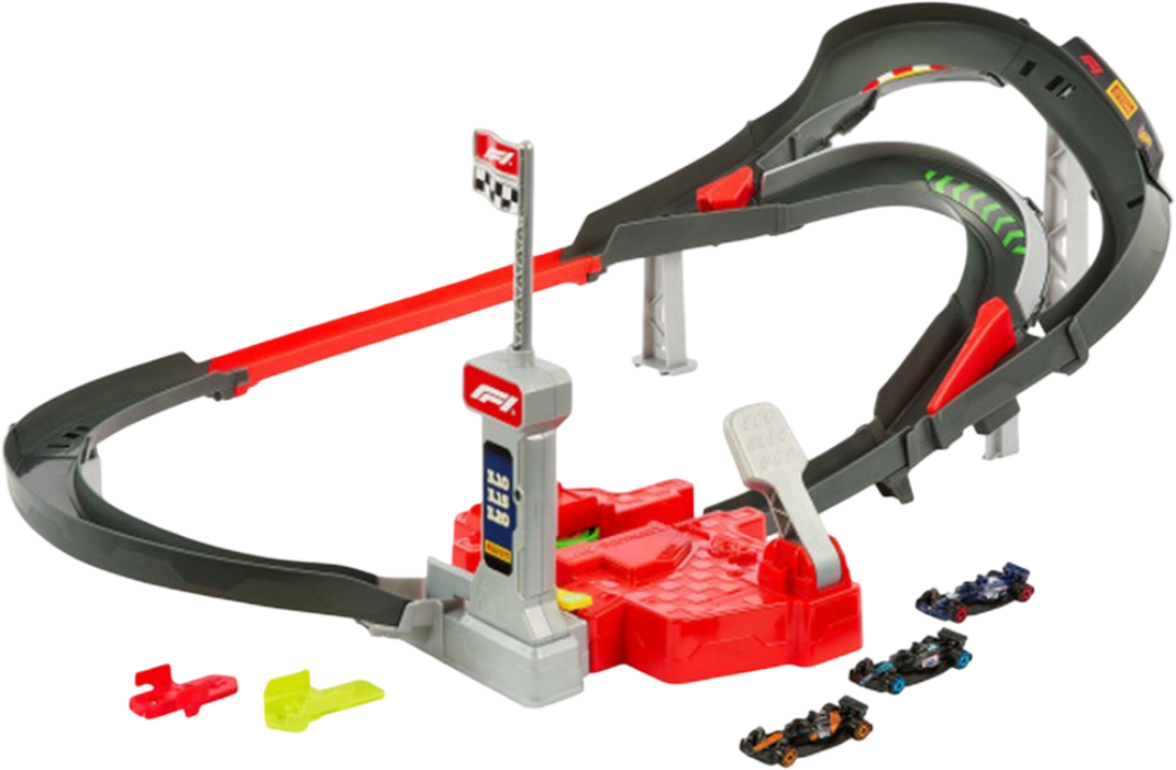 Игровой набор Hot Wheels Формулы 1 Трасса для гонки (JDY15) - Фото 1