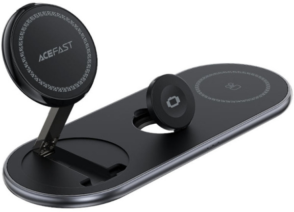 Беспроводное зарядное устройство AceFast Wireless QI 3in1 15W E19 Qi2 (6974316283096) - Фото 1