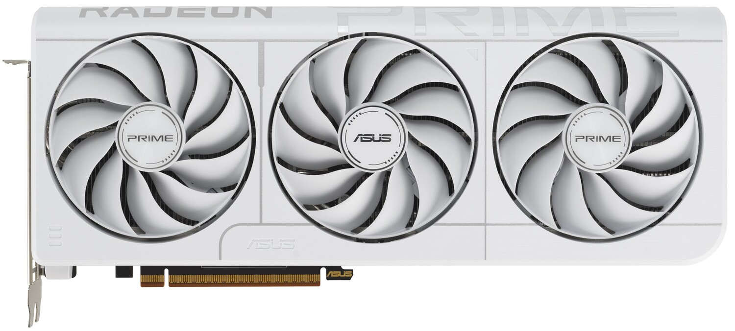 Видеокарта Asus NVIDIA PRIME-RX9070XT-O16G-WHITE - Фото 1