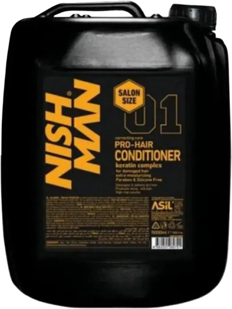 Бальзам для волосся Nishman Pro-Hair Conditioner 5000 мл (8682035080701) - Фото 1
