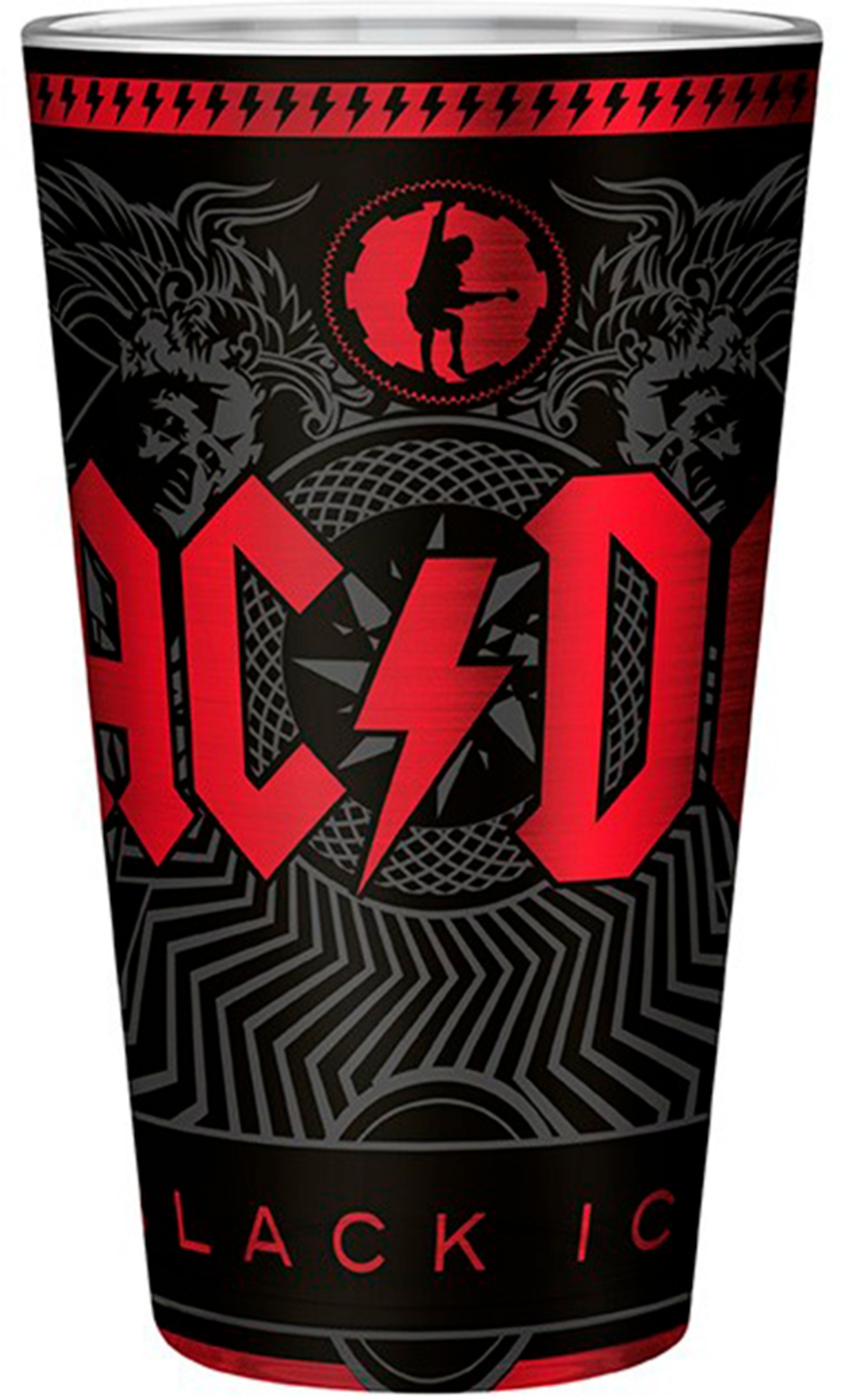 Склянка GB Eye AC/DC Black Ice 400 мл (GLB0194) - Фото 1