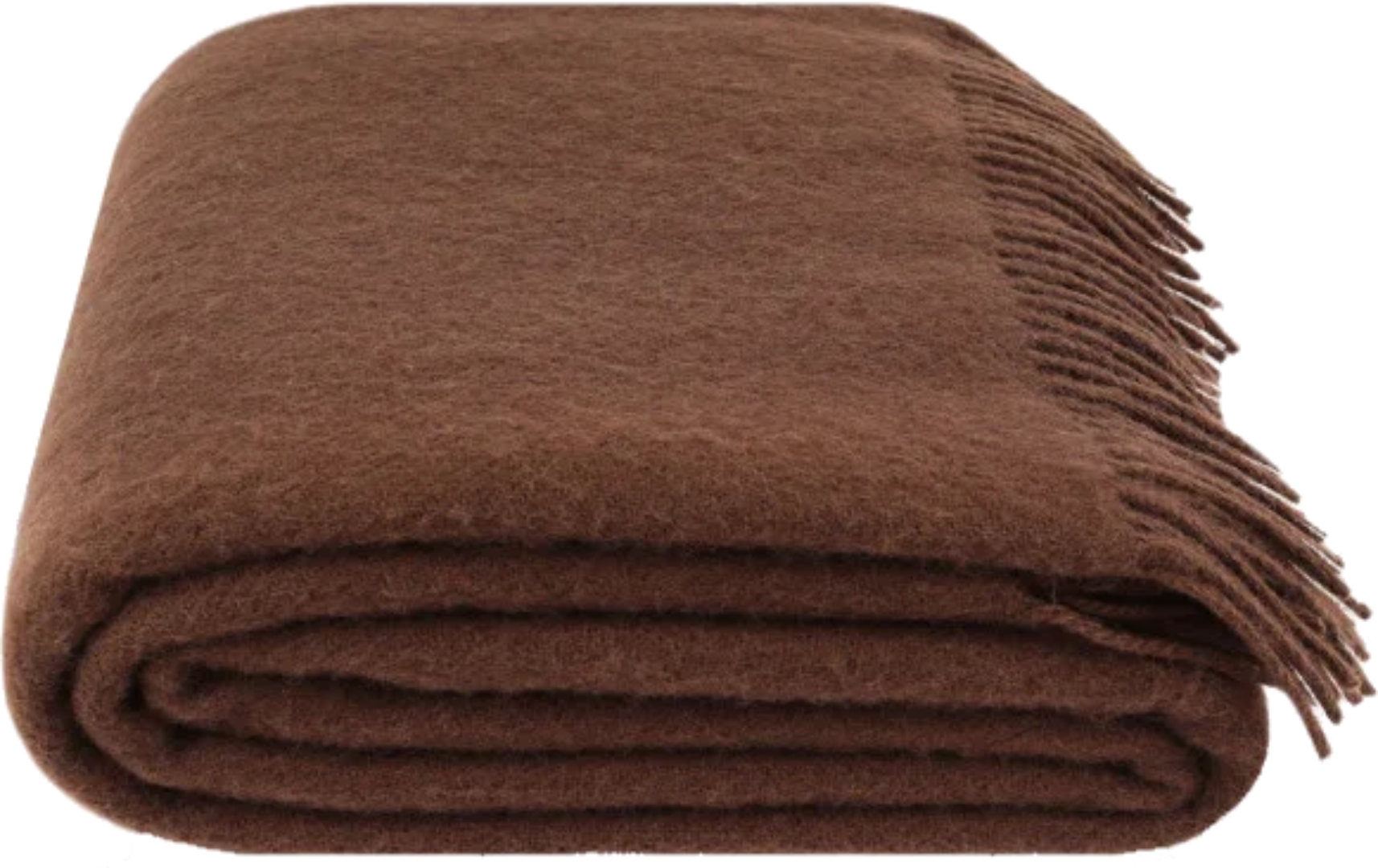 Плед полуторный Lanavitta Руно темно-коричневый 140х200 (23064088) - Фото 1