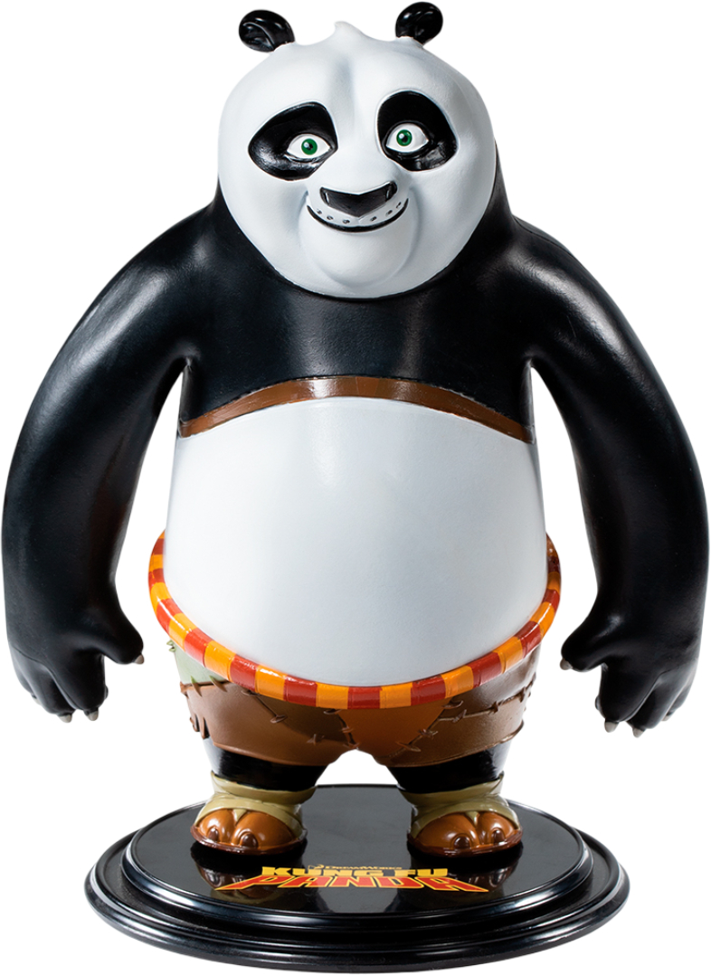 Коллекционная фигурка Noble Collection KUNG FU PANDA Dreamworks Bendyfig (NN1151) - Фото 1