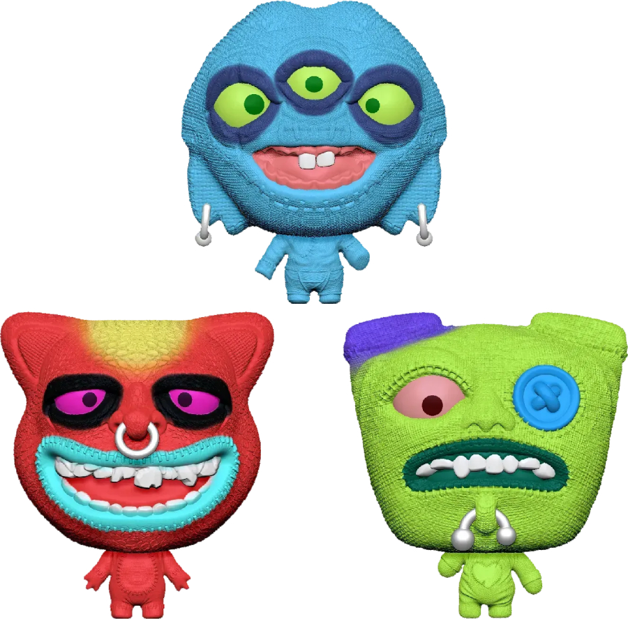 Антистресс игрушка BTF SPLATS HEAD Зубастик Ugleezz в ассортименте (13612) - Фото 1