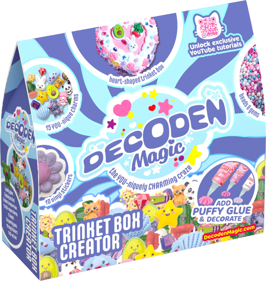 Купити Набір для виготовлення прикрас Decoden Magic Trinket Tin Creator (4701TT) - Фото 1 Набір для виготовлення прикрас Decoden Magic Trinket Tin Creator (4701TT) - Фото 1