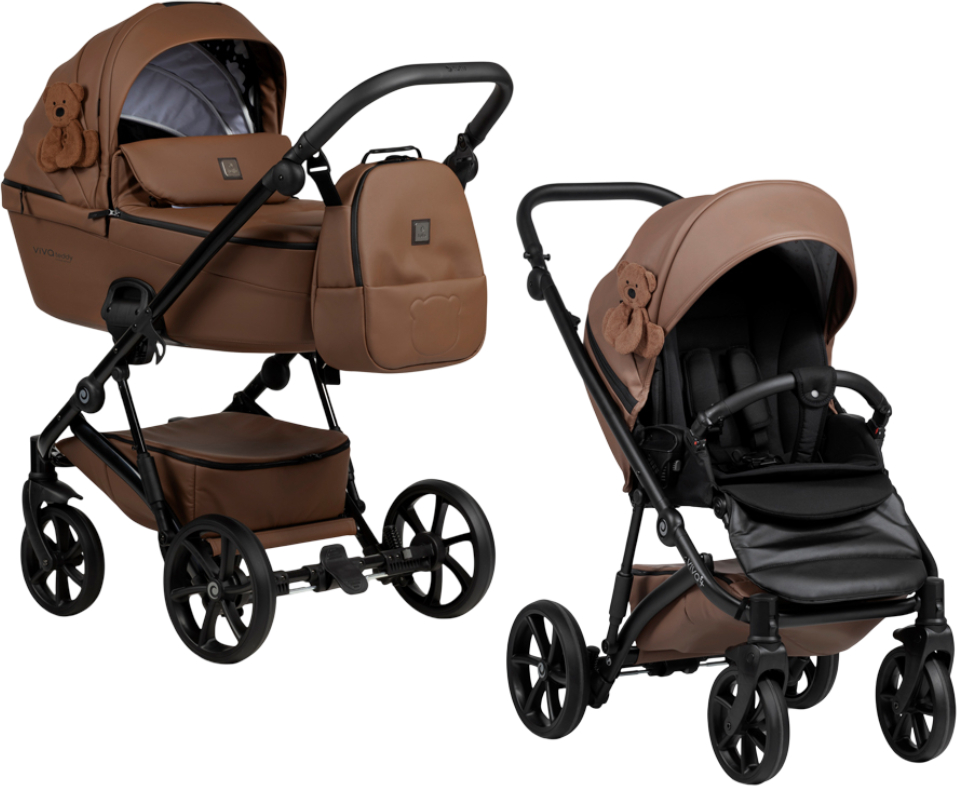 Купить Коляска универсальная 2 в 1 Tutis VIVA5 plus TEDDY Biscuit - Фото 1 Коляска универсальная 2 в 1 Tutis VIVA5 plus TEDDY Biscuit - Фото 1