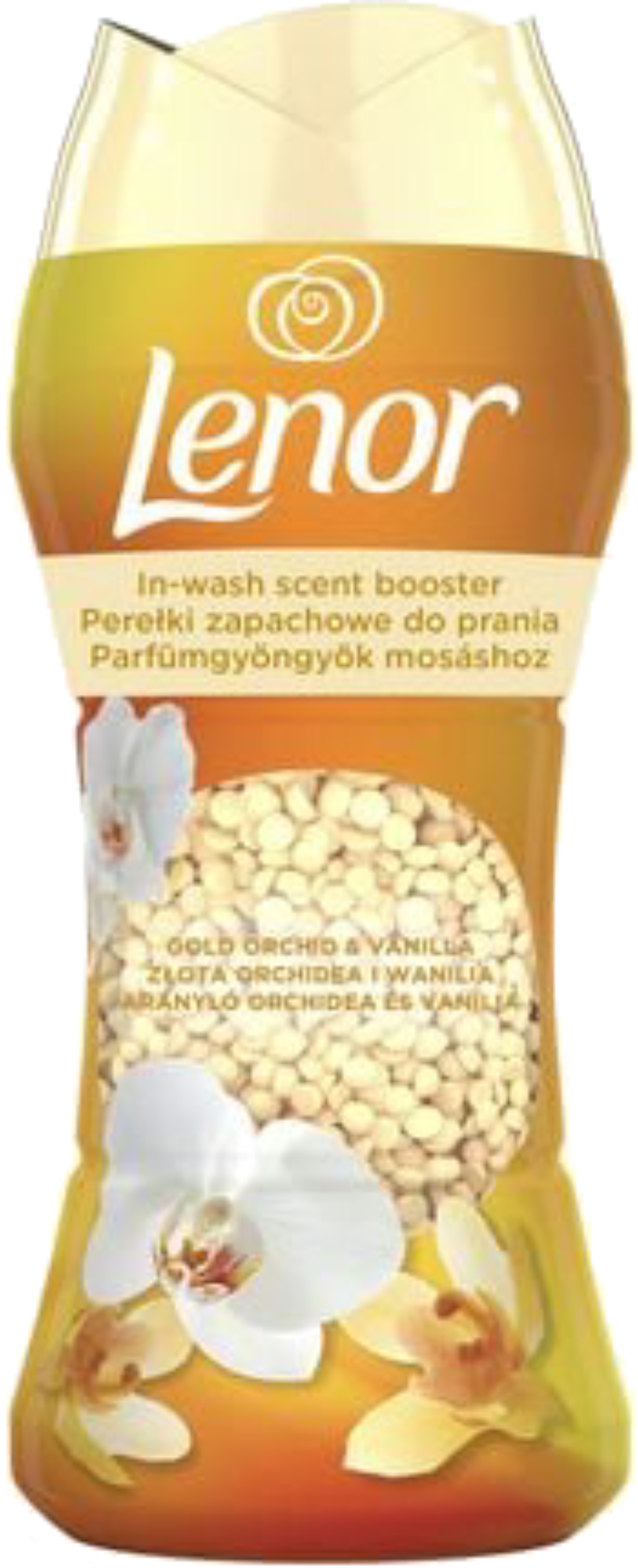 Купити Ополіскувач для білизни Lenor Золота орхідея і ваніль, в гранулах, 195 г - Фото 1 Ополіскувач для білизни Lenor Золота орхідея і ваніль, в гранулах, 195 г - Фото 1