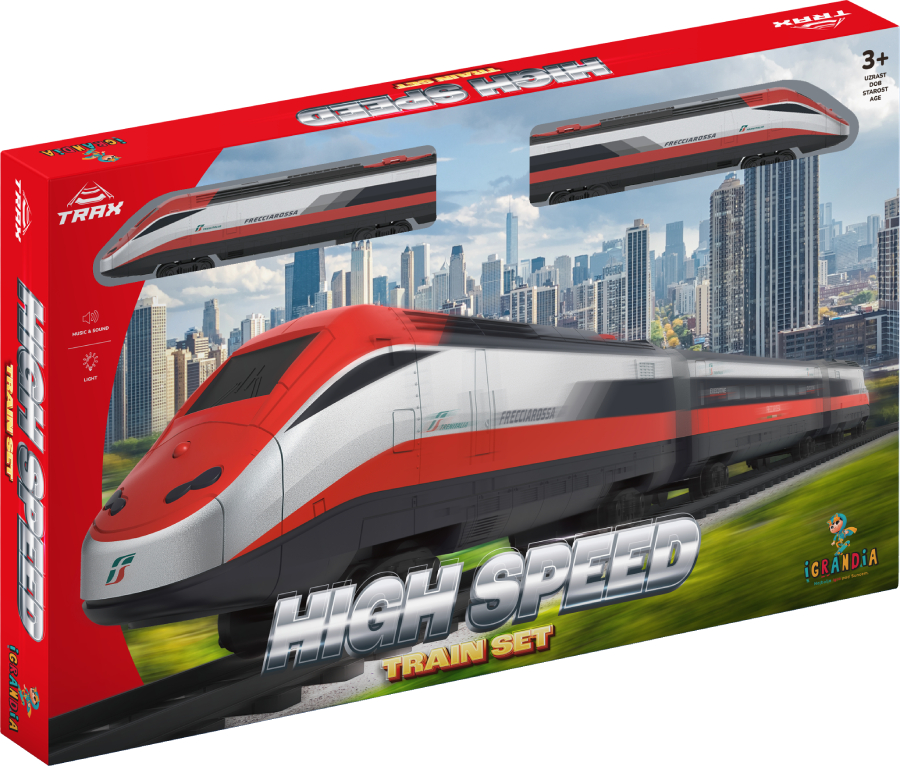 Купить Железнодорожная техника набор TRAIN SET - HIGH SPEED (72387) - Фото 1 Железнодорожная техника набор TRAIN SET - HIGH SPEED (72387) - Фото 1