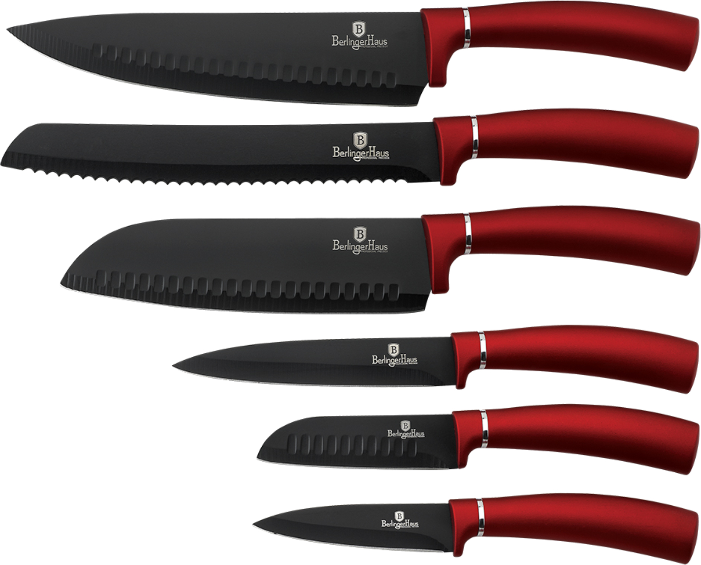 Набір ножів BerlingerHaus 6 пр. (BH 2542N) - Фото 1