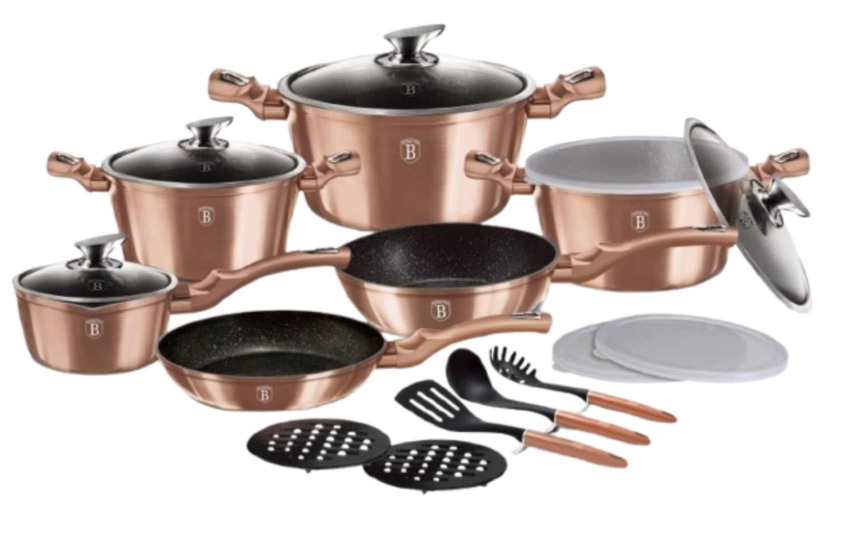 Набор посуды BerlingerHaus 18 пр. (BH 7034) - Фото 1