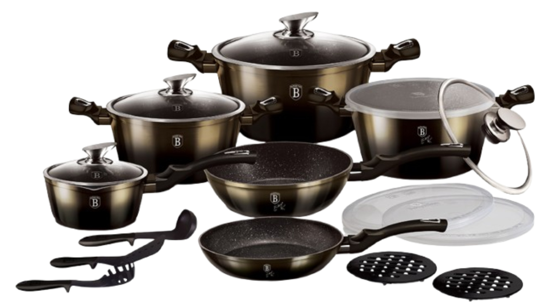 Набор посуды BerlingerHaus 18 пр. (BH 6614) - Фото 1