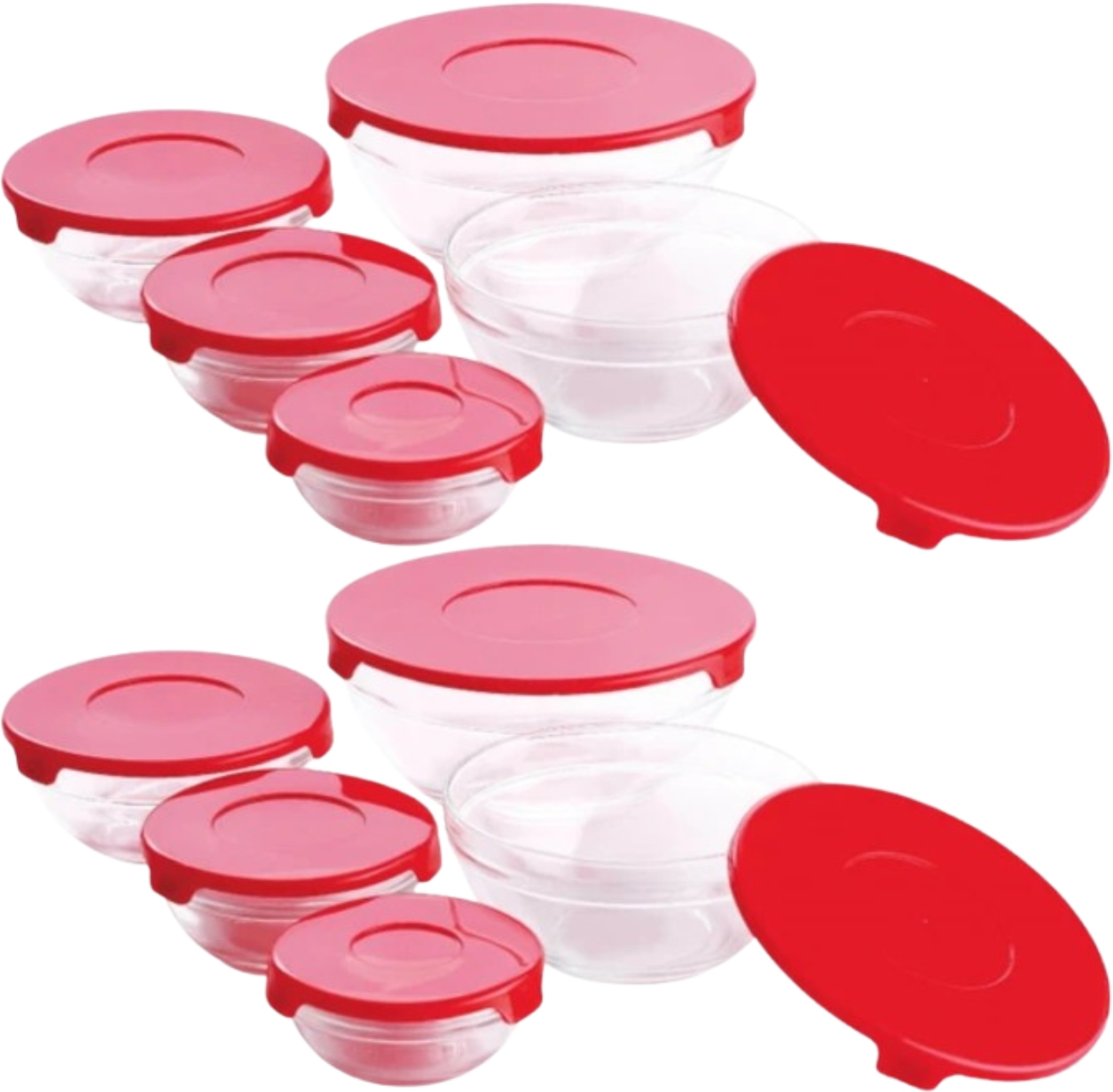 Купить Набор емкостей для сыпучих Renberg 20 пр. (RB-4420-RD) - Фото 1 Набор емкостей для сыпучих Renberg 20 пр. (RB-4420-RD) - Фото 1