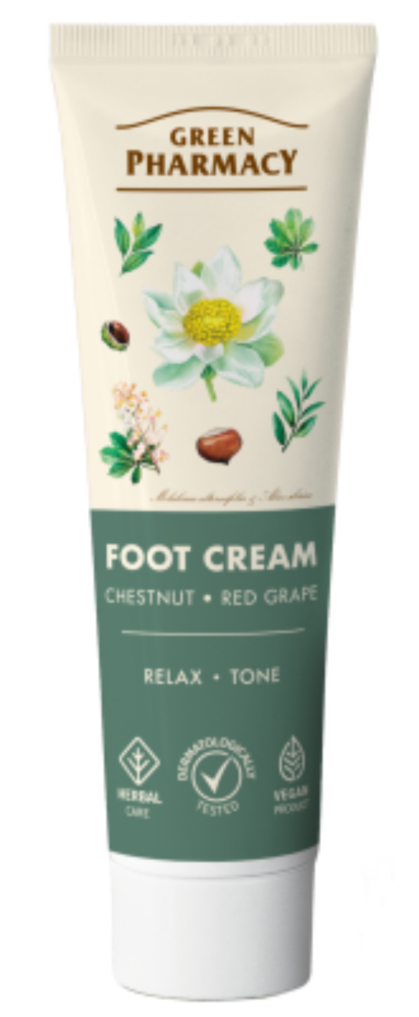 Купити Крем для ніг Green Pharmacy 100 мл (4823015908750) - Фото 1 Крем для ніг Green Pharmacy 100 мл (4823015908750) - Фото 1