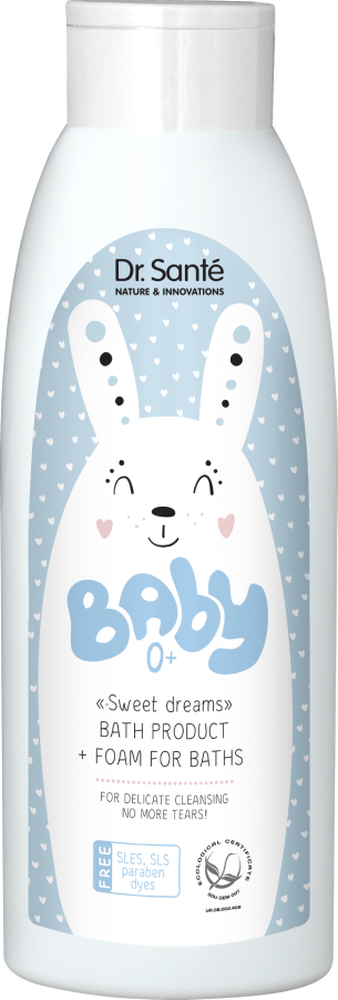 Піна для ванни дитяча Dr. Sante Baby 500 мл (4823015932359) - Фото 1