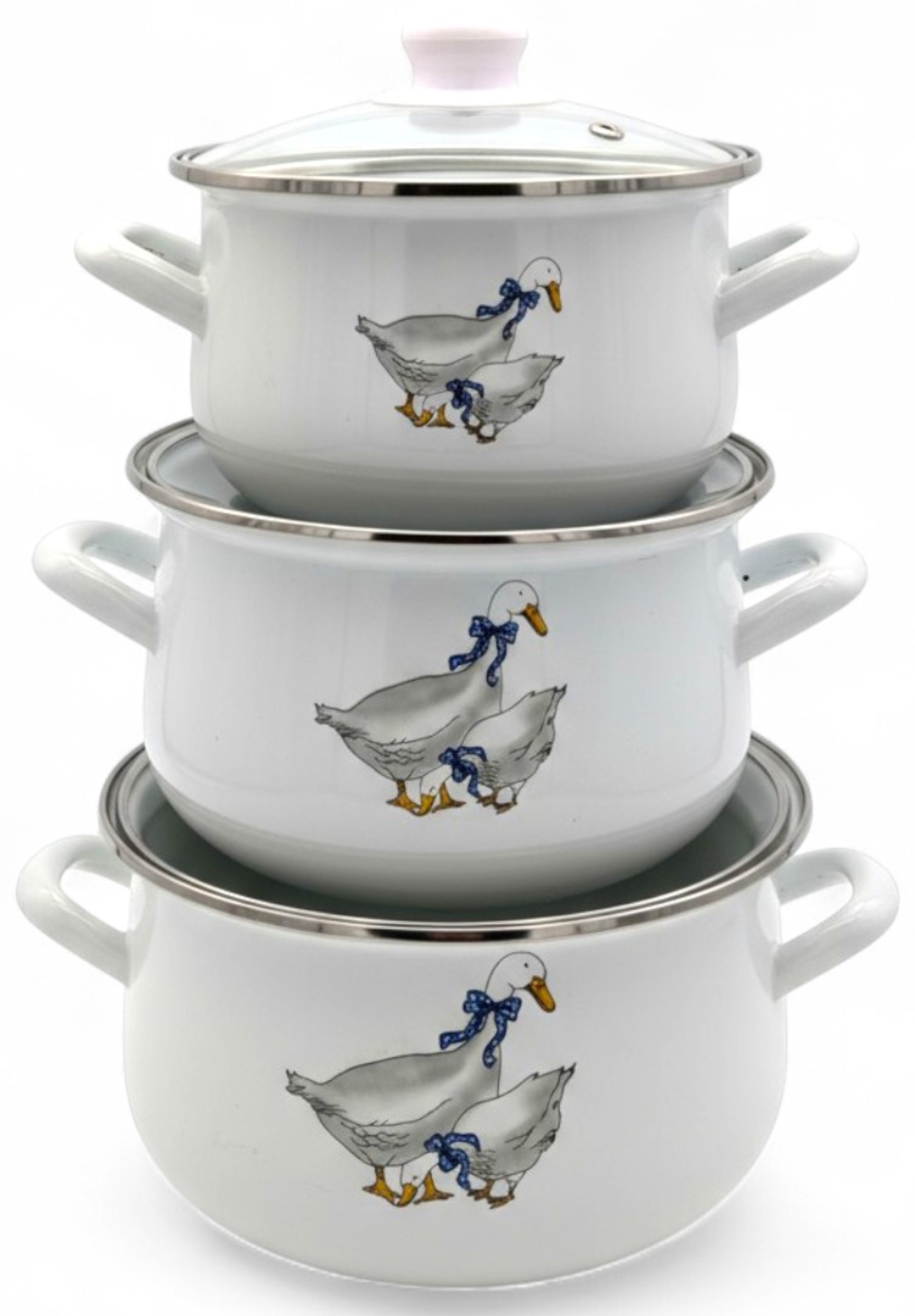 Набір каструль VERONA 1,6 л, 2,3 л, 3 л (VR-0002-03) - Фото 1