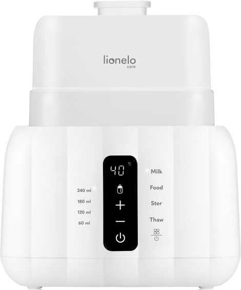 Подогреватель детских бутылочек стационарный Lionelo Thermup Duo White - Фото 1