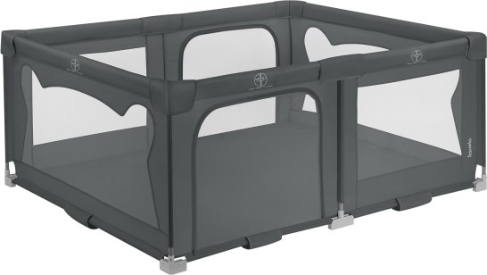 Манеж класичний Lionelo Florence Easy Fold Grey Graphite - Фото 1