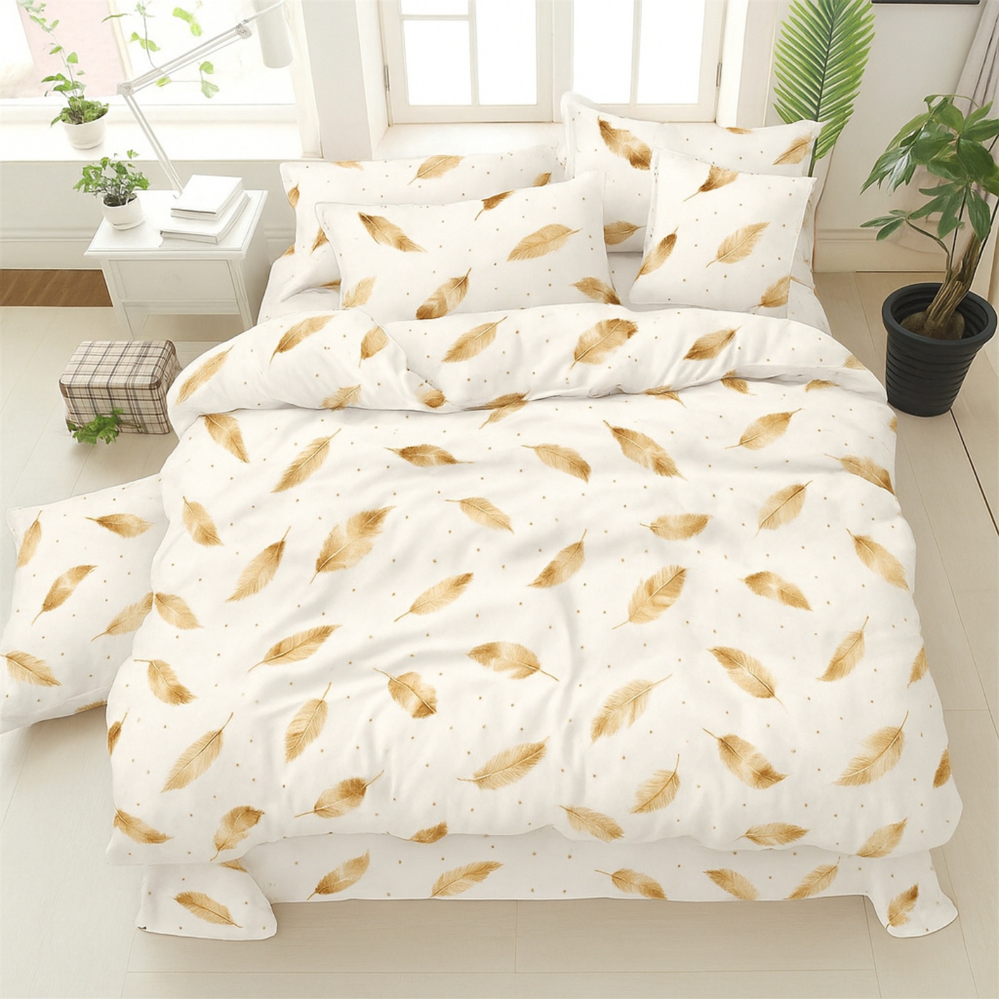 Комплект постільної білизни Zastelli 40-1198 White бязь 175х210 Різнокольоровий (20535) - Фото 1
