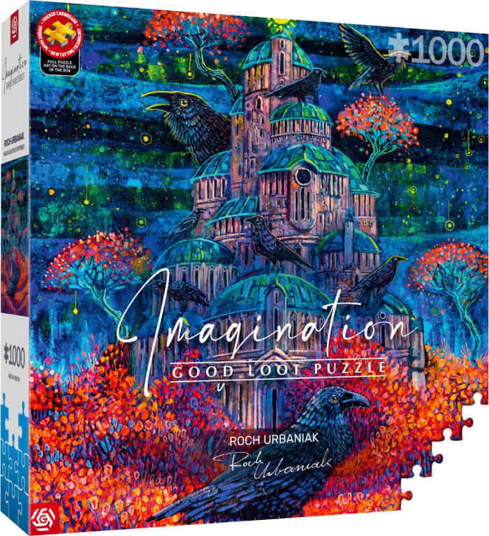 Пазлы (8+) Good Loot Imagination: Roch Urbaniak Raven Queen's Fortress 1000 эл. (5908305249764) - Фото 1