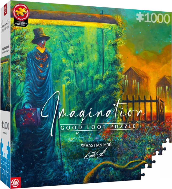 Пазлы (8+) Good Loot Imagination: Sebastian Mon Stationary Traveller II 1000 эл. (5908305250012) - Фото 1
