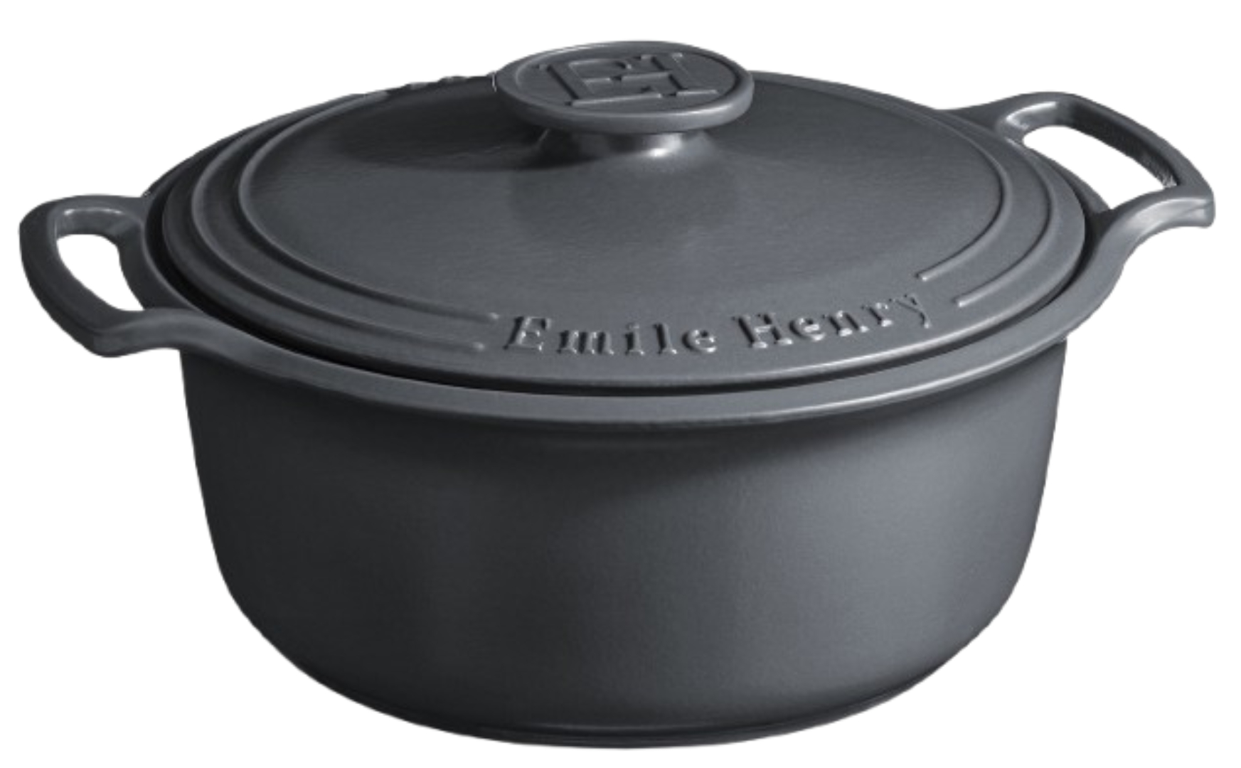 Кастрюля Emile Henry 5 л Серый (774760) - Фото 1