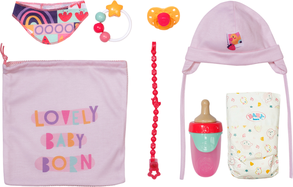 Одежда и аксессуары для куклы Baby Born Pinplay – ПЕРВЫЕ ВОЛШЕБНЫЕ МОМЕНТЫ (837979) - Фото 1