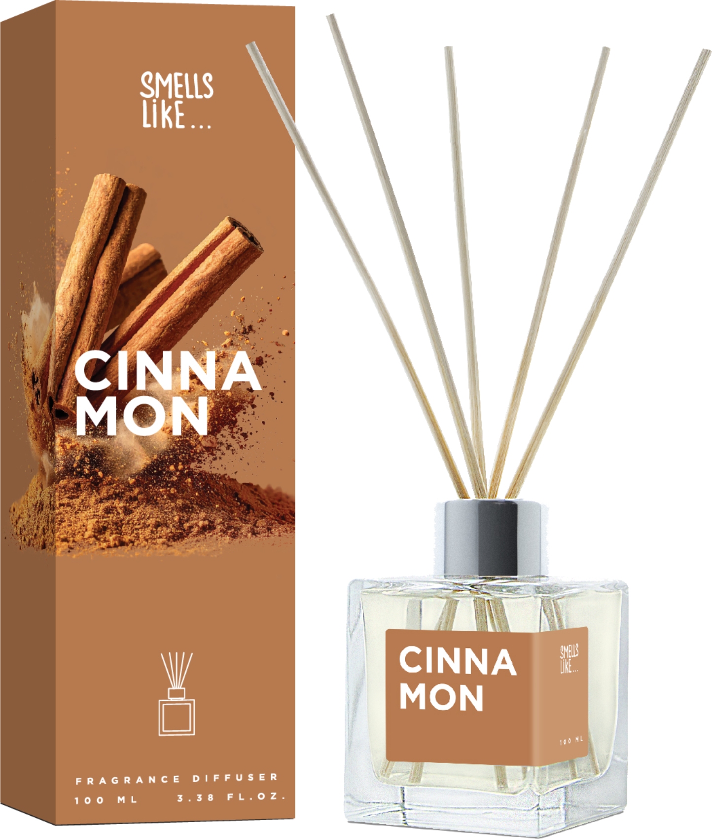 Аромадиффузор Esse Smells Like Cinnamon (Корица) 100 мл (4820288090991) - Фото 1