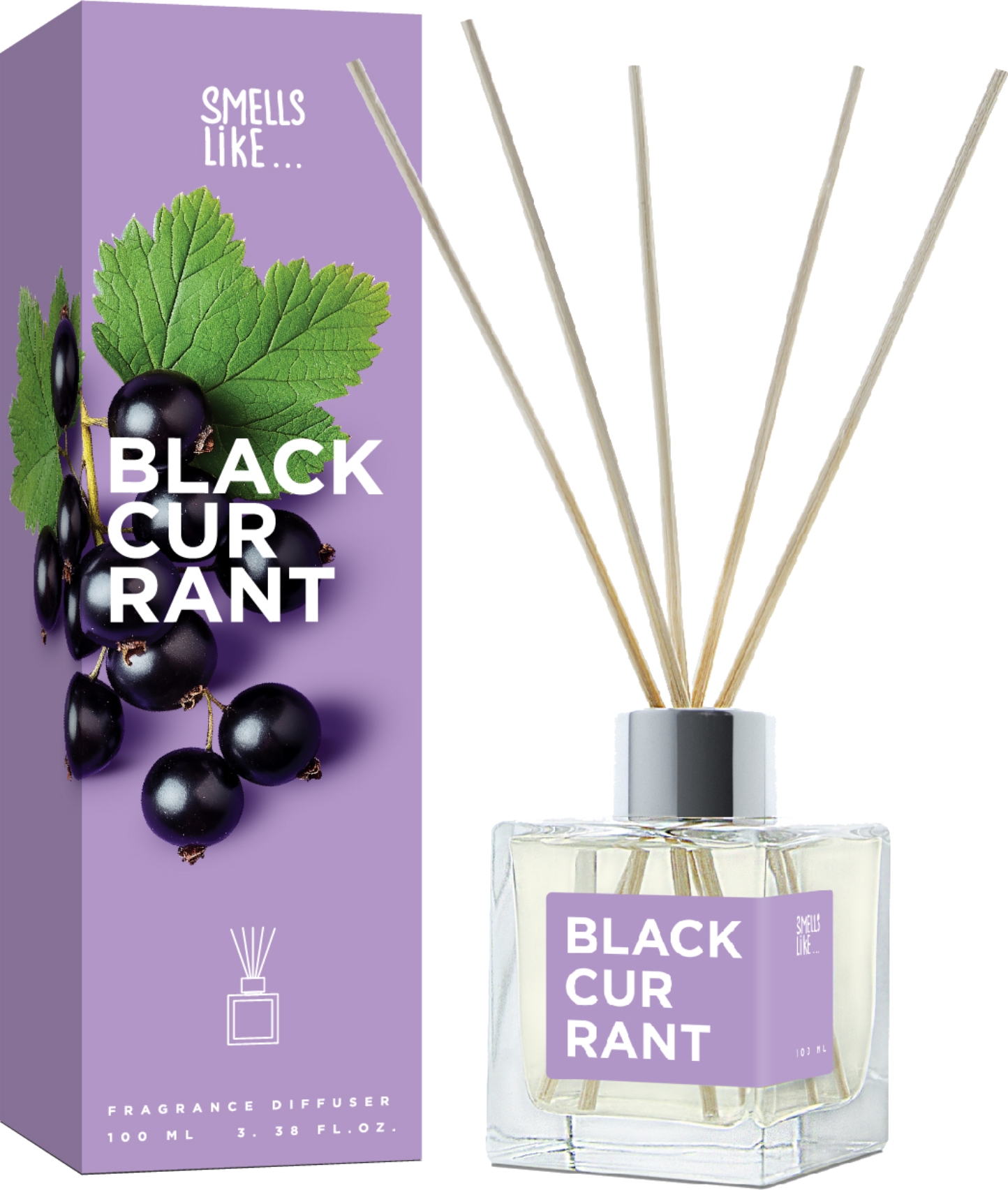 Аромадиффузор Esse Smells Like Black Currant (Черная смородина) 100 мл (4820288090694) - Фото 1