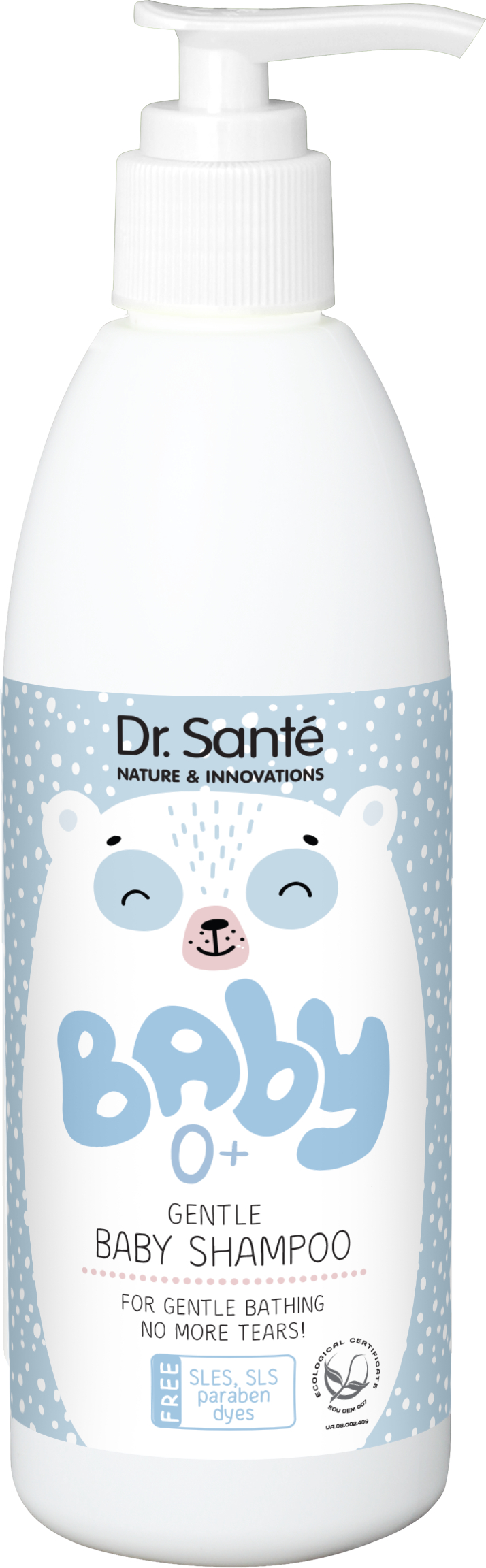 Шампунь для дітей Dr. Sante Baby 300 мл м'який (4823015932328) - Фото 1
