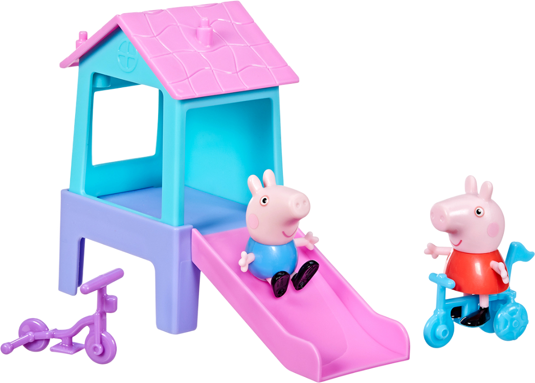 Набор игровых фигурок Peppa Pig FIGURINES – ВЕСЕЛЬЕ В ПАРКЕ (F8872) - Фото 1