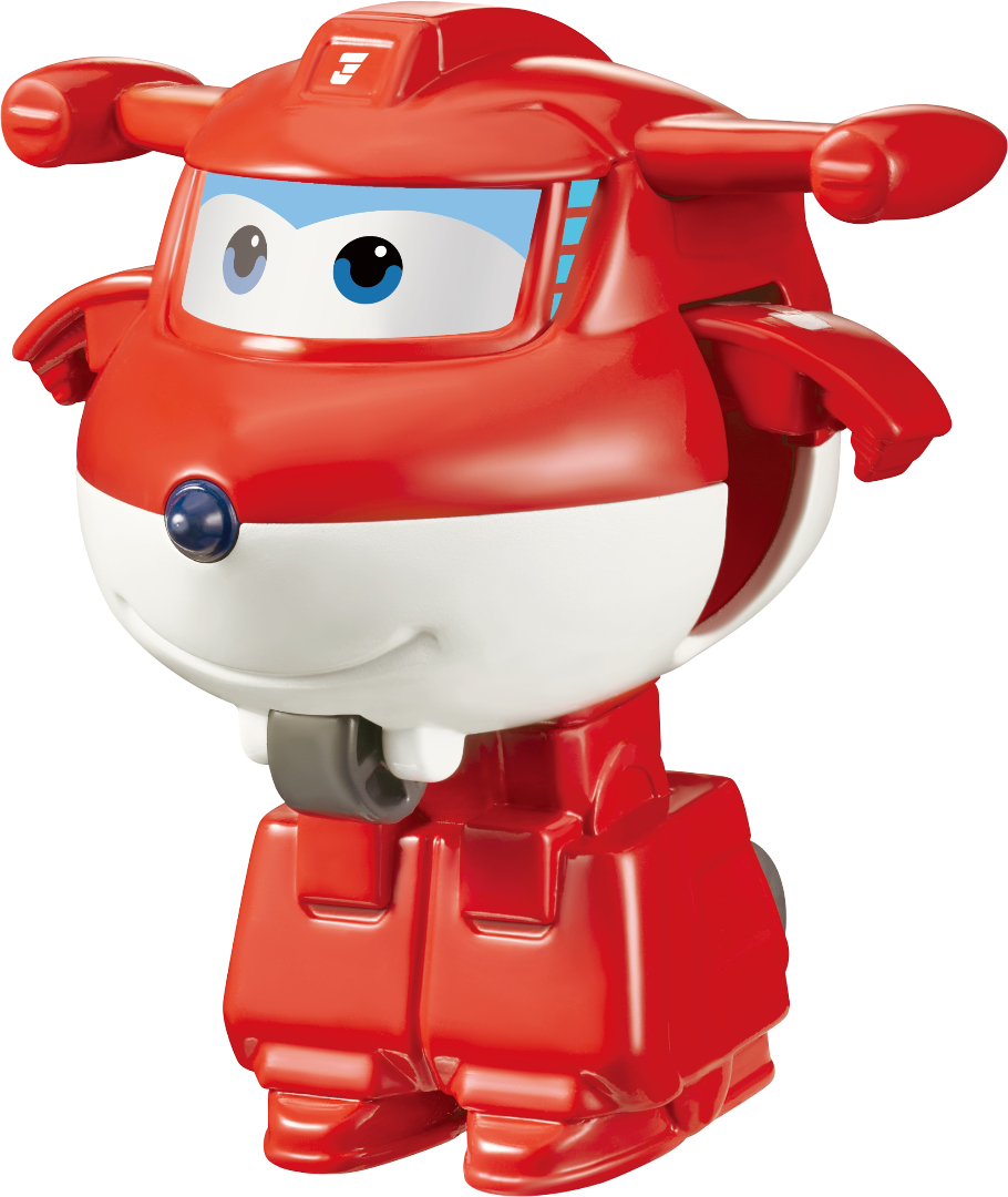 Коллекционная фигурка Super Wings Transform-a-Bots Jett (EU780010) - Фото 1