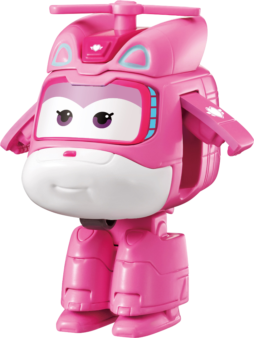 Коллекционная фигурка Super Wings Transform-a-Bots Dizzy (EU780040) - Фото 1