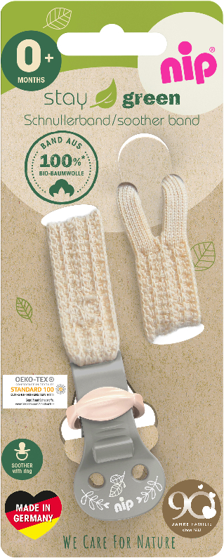 Купити Тримач пустушок NIP Сірий (37005-51) - Фото 1 Тримач пустушок NIP Сірий (37005-51) - Фото 1