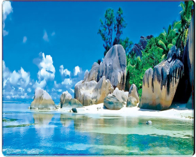 Коврик для мыши Voltronic Rocky Beach (YT-CAT22) - Фото 1