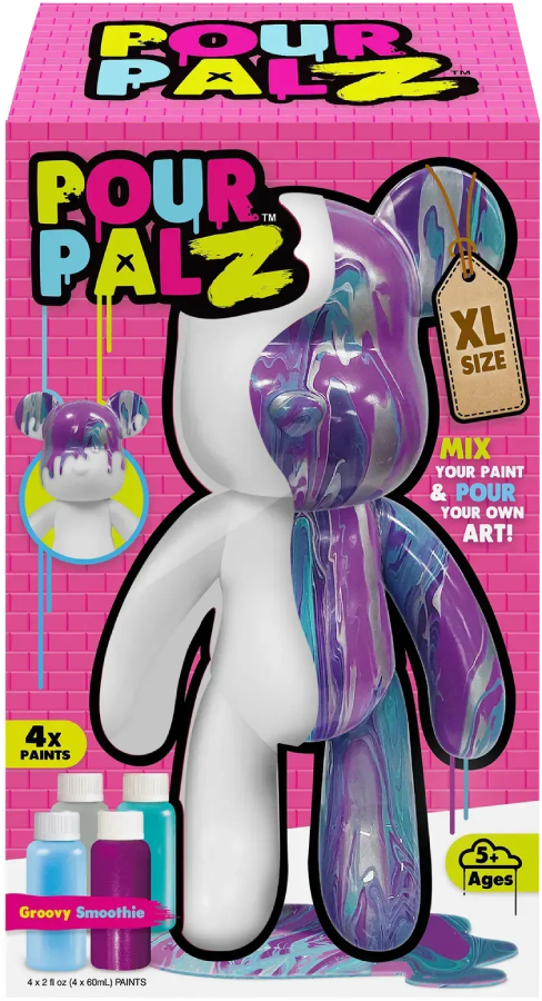 Купити Набір для декупажу та розпису Pour Palz Ведмедик XL Крутий Смузі (GS-G26321) - Фото 1 Набір для декупажу та розпису Pour Palz Ведмедик XL Крутий Смузі (GS-G26321) - Фото 1