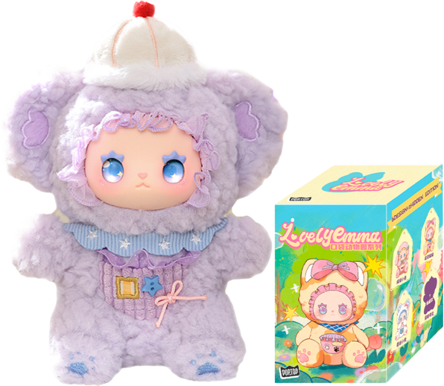 Мягкая игрушка-сюрприз Pop Top Lucky Emma серии Lovely Emma-МИЛЫЕ ЗВЕРУШКИ в ассортименте (MJ-000081) - Фото 1