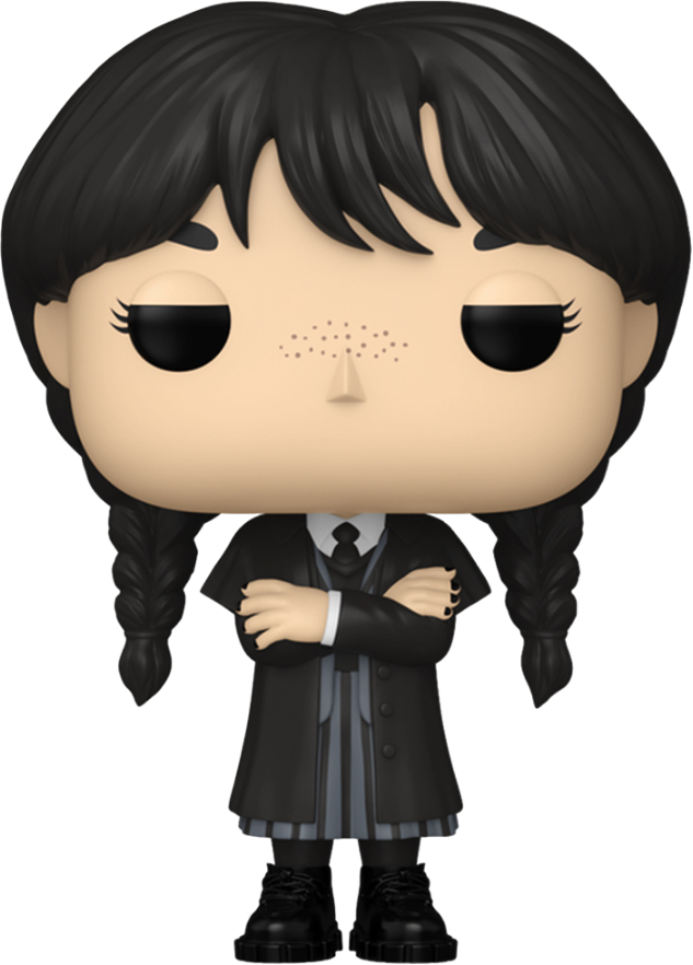 Коллекционная фигурка FUNKO POP! серии Уэнздей - УЭНЗДЕЙ ЧЕРНОЕ ПАЛЬТО (86679) - Фото 1