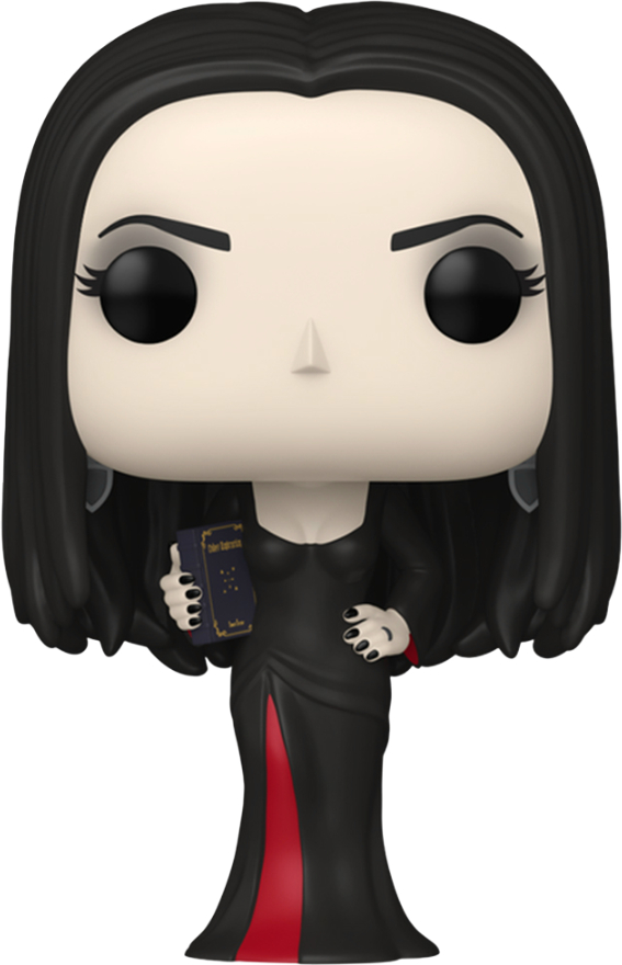 Коллекционная фигурка FUNKO POP! серии Уэнздей - МОРТИША АДДАМС С КНИГОЙ ТЕНЕЙ (86680) - Фото 1