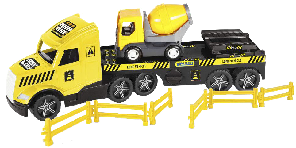 Наземная спецтехника Wader Magic Truck Technic с бетоносмесителем (36461) - Фото 1