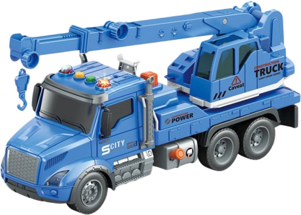 Наземна спецтехніка CARS S Будівельний кран блакитний (CJ-4436958) - Фото 1