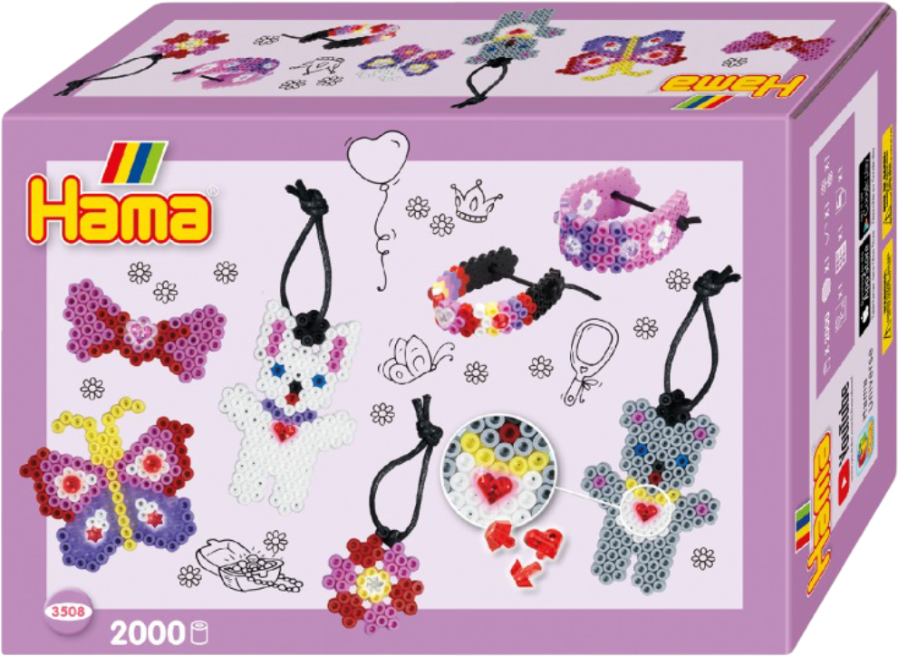 Набор для изготовления декора Hama Модные аксессуары Midi 5+ (3508) - Фото 1