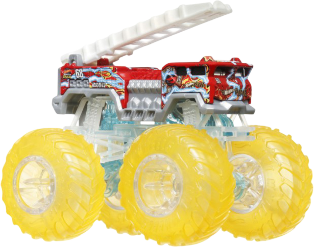 Базовая машинка Hot Wheels 1:64 серии Power Smashers Monster Trucks в ассортименте (HYJ19) - Фото 1