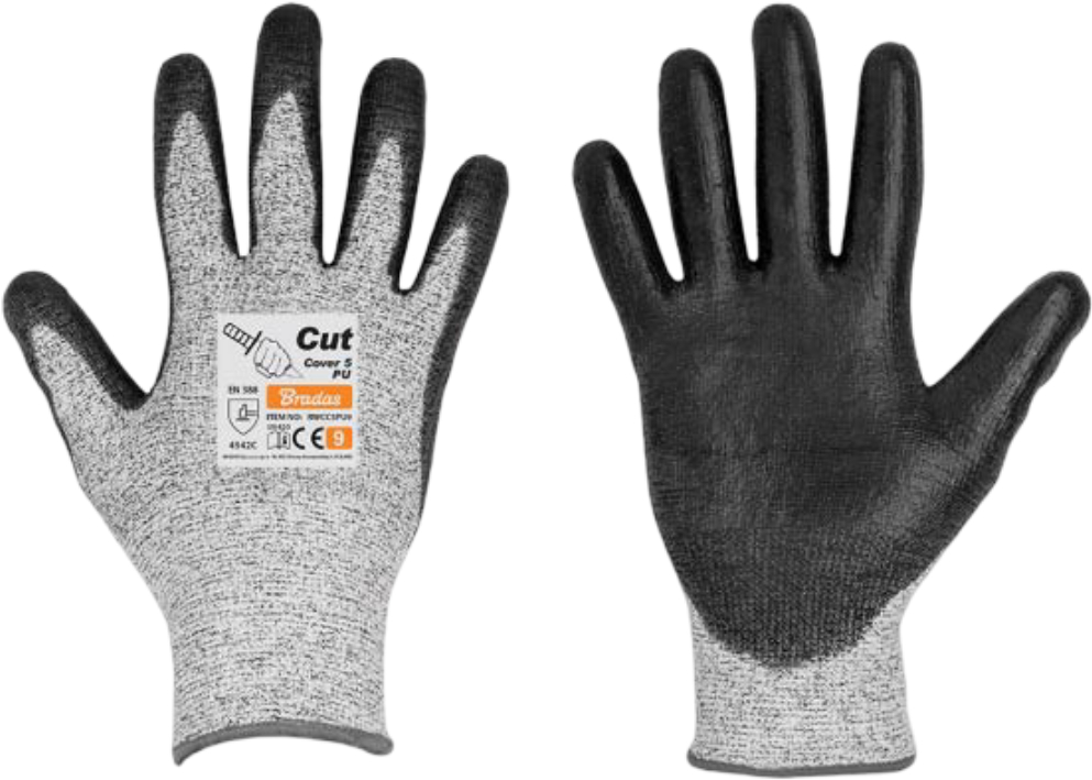 Купить Перчатки садовые BRADAS от порезов CUT COVER 5, размер 7 (RWCC5PU7) - Фото 1 Перчатки садовые BRADAS от порезов CUT COVER 5, размер 7 (RWCC5PU7) - Фото 1